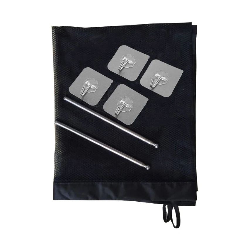 Magic Pet Safety Mesh Gate – Foldable Indoor Barrier for Dogs & Cats