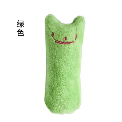 Catnip Plush Chew Toy – Interactive Cat Teething & Biting Pillow