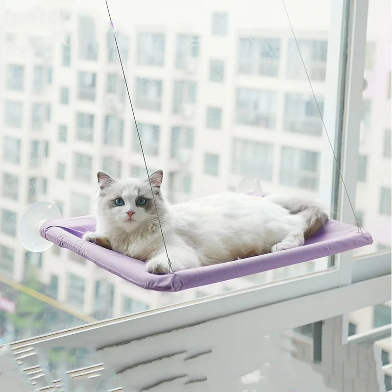 Premium Cat Window Hammock – Heavy-Duty Suction Cup Cat Bed (Up to 20kg)