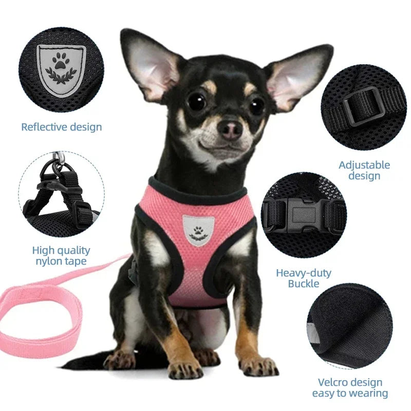 Comfort Pet Harness – No Pull, Adjustable