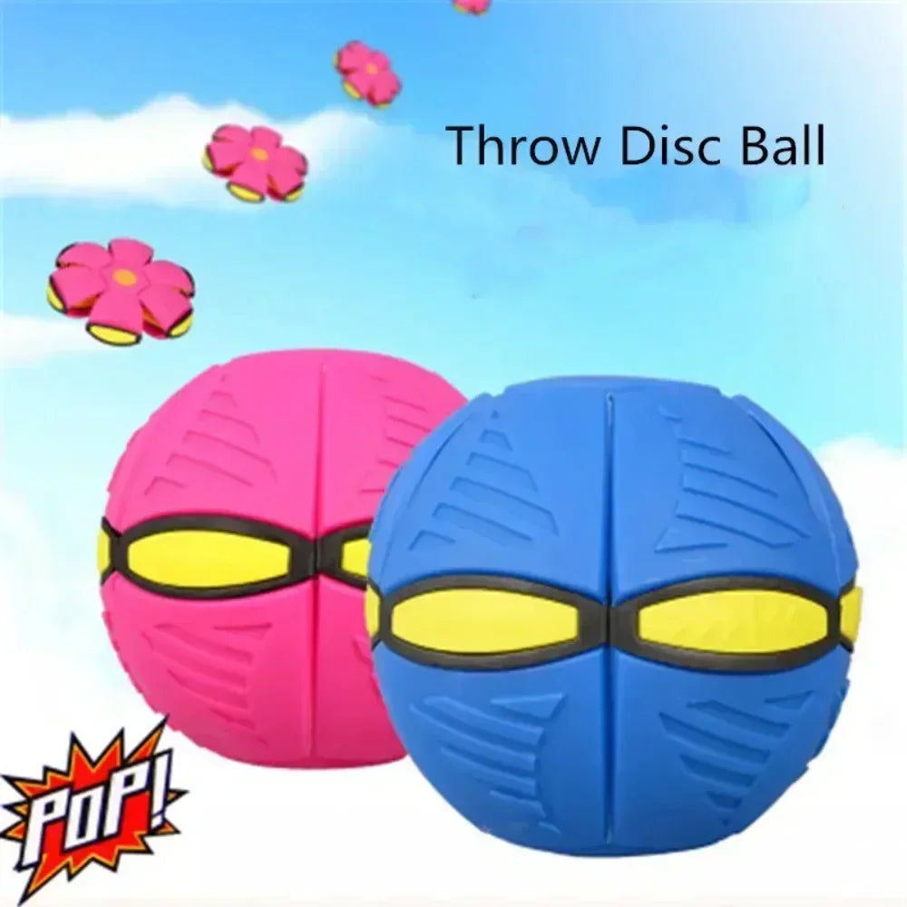 UFO Magic Ball – 2-in-1 Flying Saucer & Bouncing Ball Toy