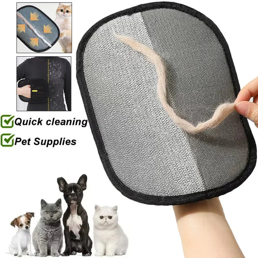 Pet Hair Remover Glove – Easy Grooming & De-Shedding for Dogs & Cats