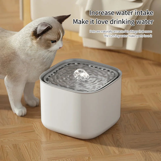 Cat Water Fountain – 3L Automatic Filtered Drinking Fountain
