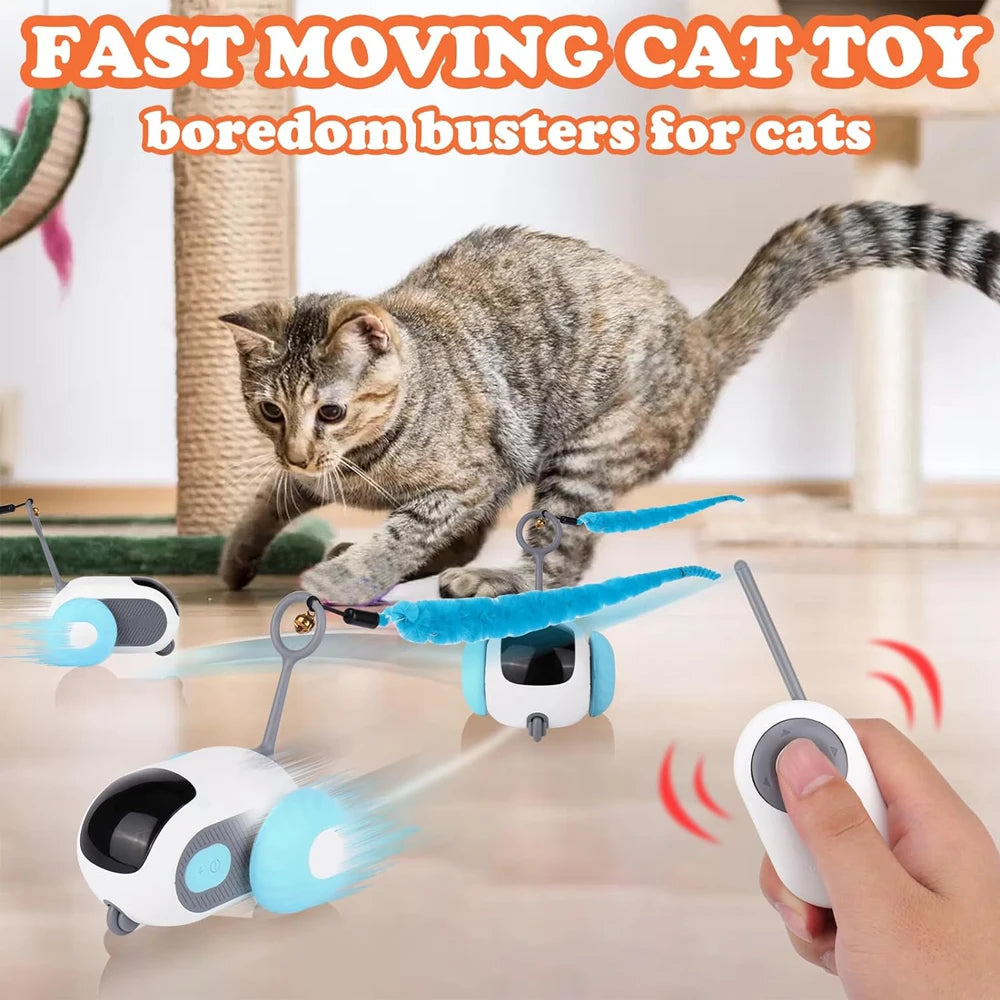 Smart Cat Toy Car – Interactive Moving Toy for Cats & Kittens