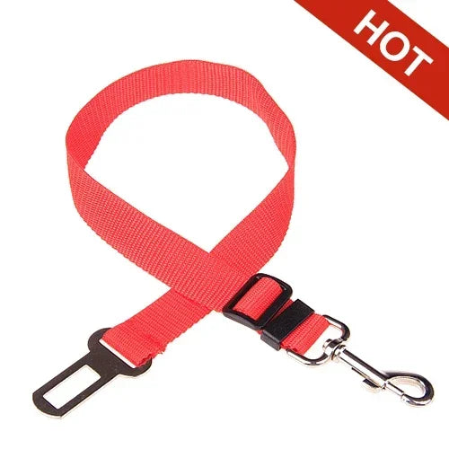 Adjustable Dog Car Seat Belt – Safety & Comfort for Pets