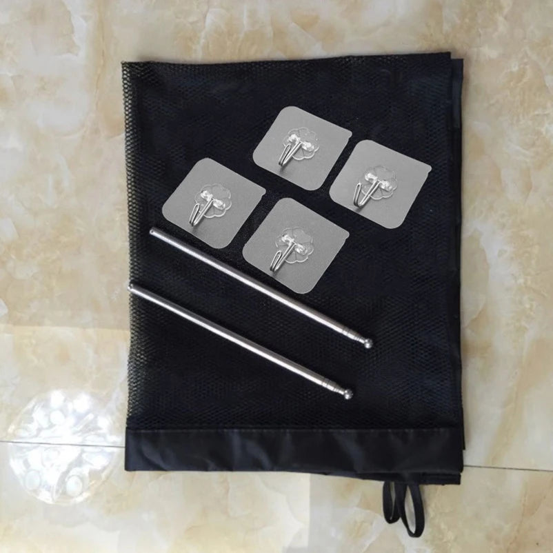 Magic Pet Safety Mesh Gate – Foldable Indoor Barrier for Dogs & Cats