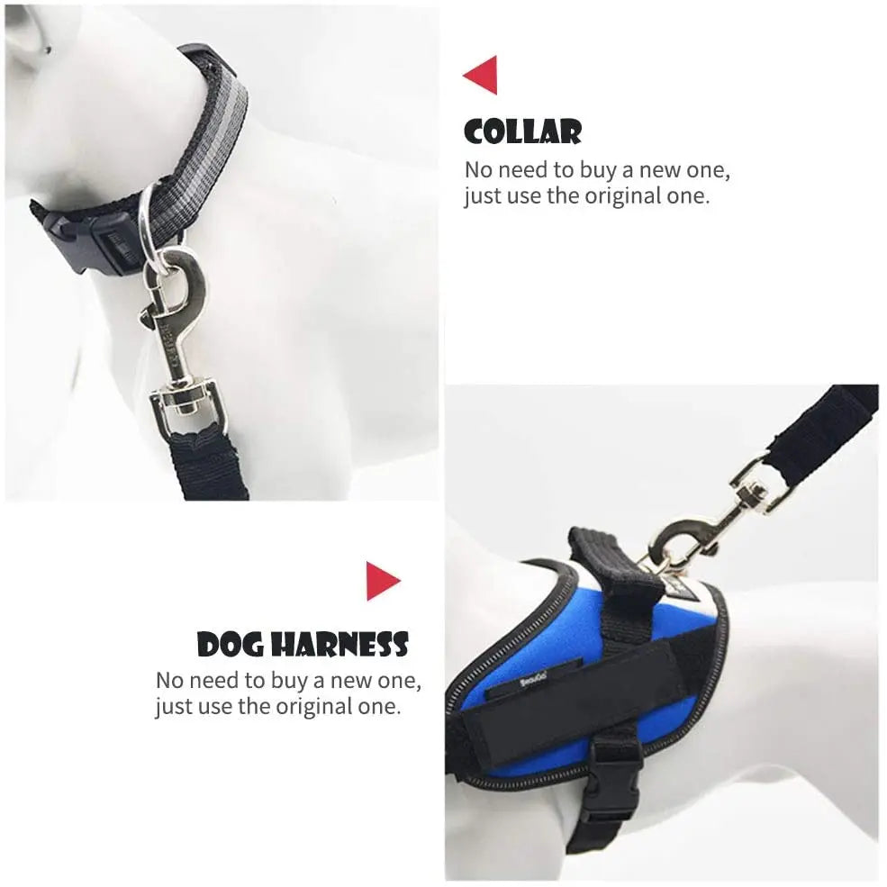 Adjustable Dog Car Seat Belt – Safety & Comfort for Pets
