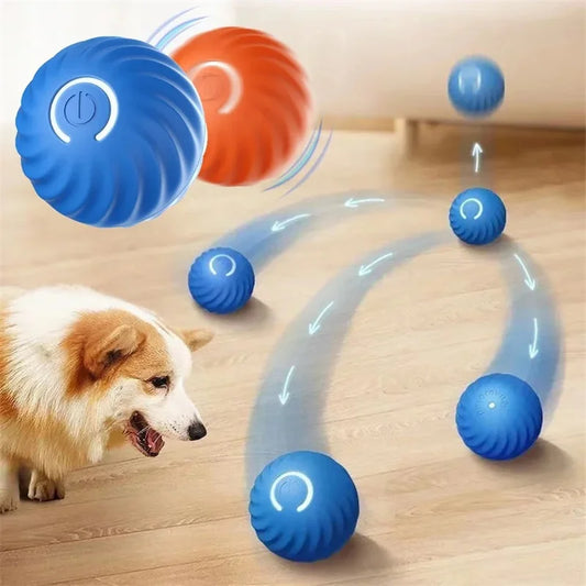 Smart Dog Toy Ball – Interactive, Rechargeable & Fun for Pets