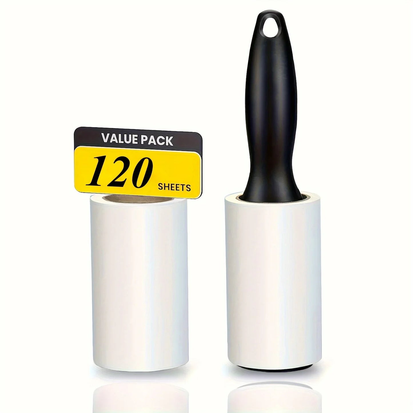 Pet Hair Lint Roller – 120/300 Sheets Sticky Remover for Clothes, Furniture & Car