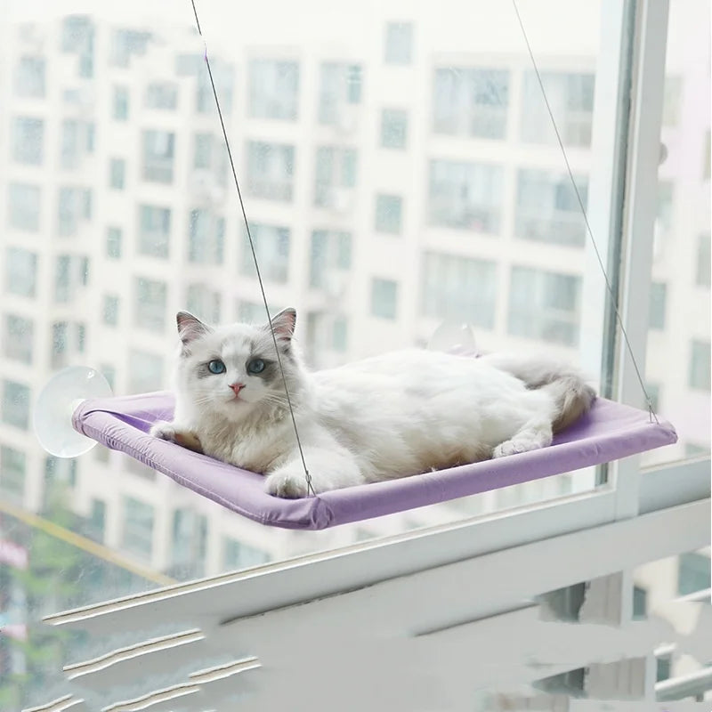 Premium Cat Window Hammock – Heavy-Duty Suction Cup Cat Bed (Up to 20kg)