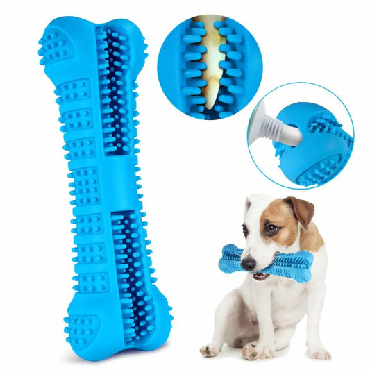 Soft Rubber Dog Toothbrush – Puppy Dental Chew Toy