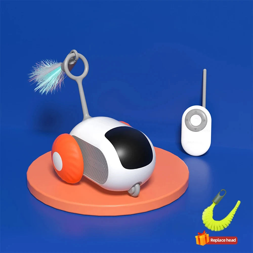 Smart Cat Toy Car – Interactive Moving Toy for Cats & Kittens